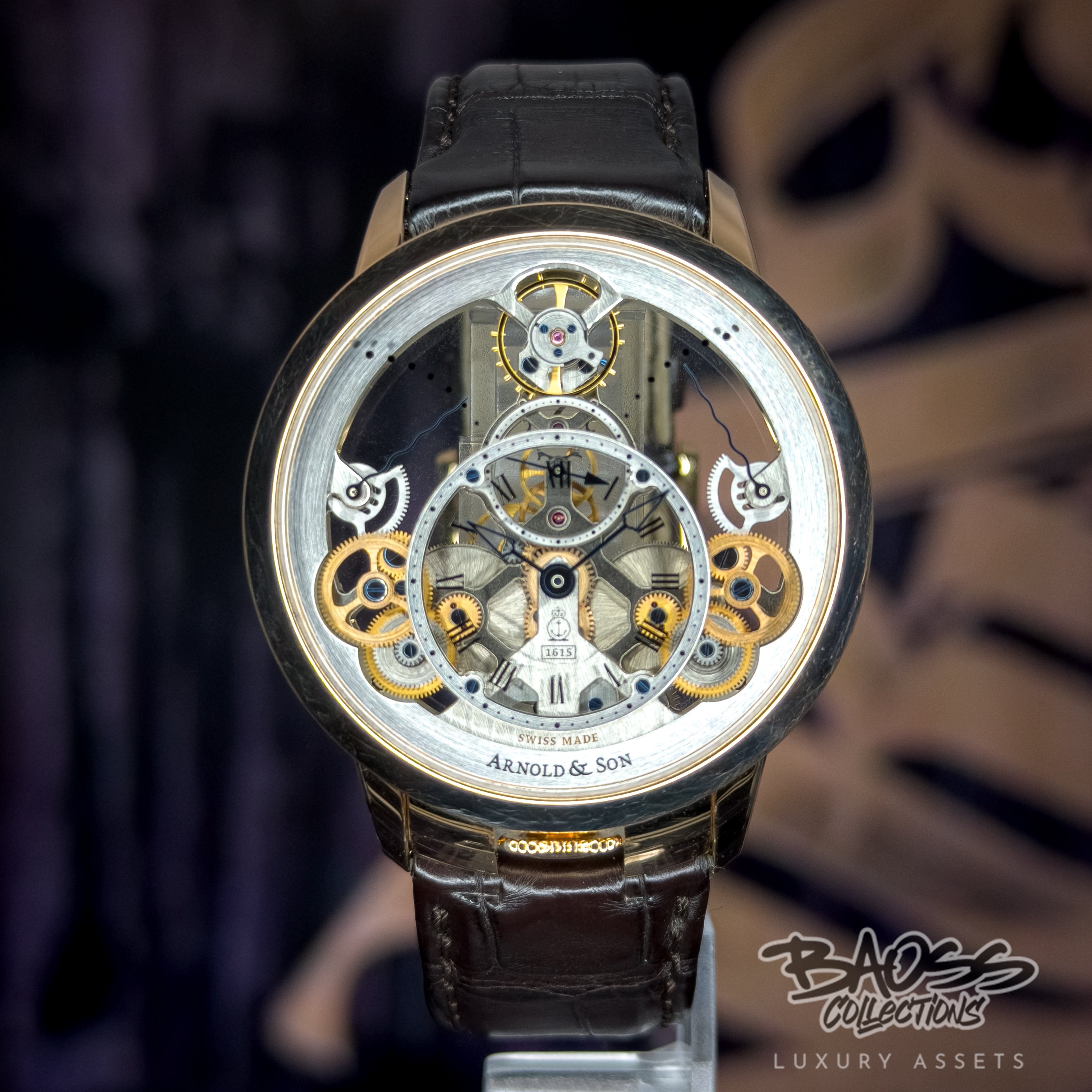 Arnold &amp; Son Time Pyramid Watch Only 1TPAR.S01A.C125A