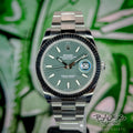 Rolex Datejust 41 Mint Green Fluted Oyster 126334