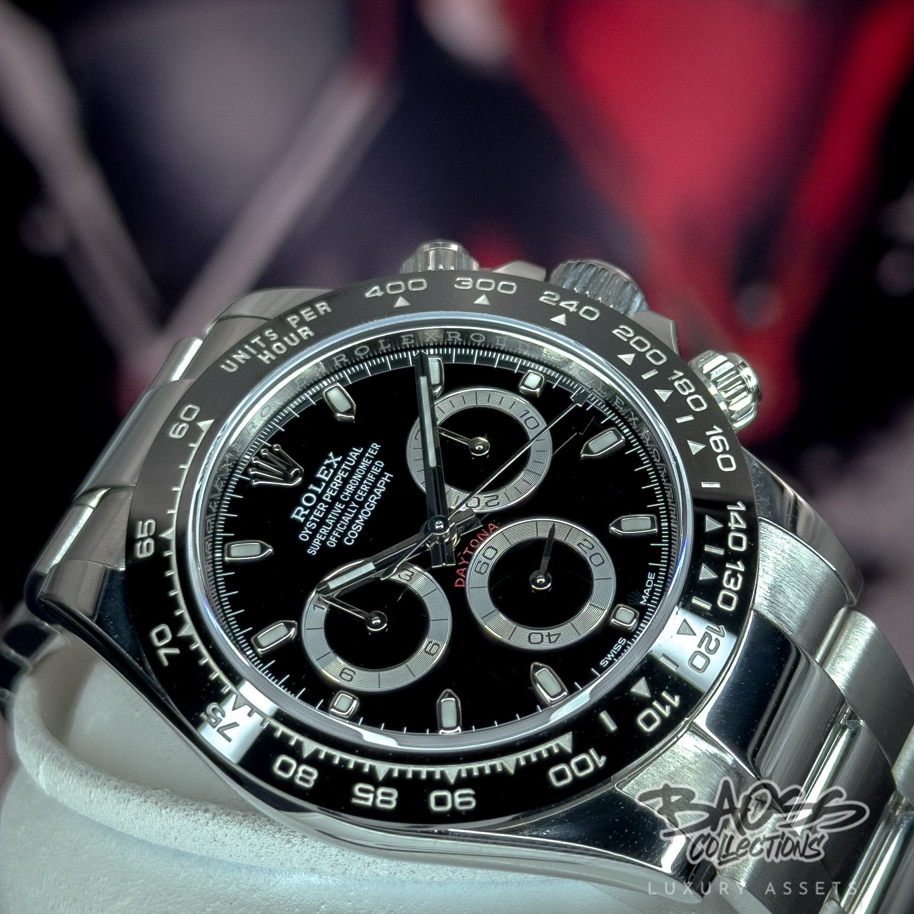 Rolex Cosmograph Daytona Black Dial 116500LN