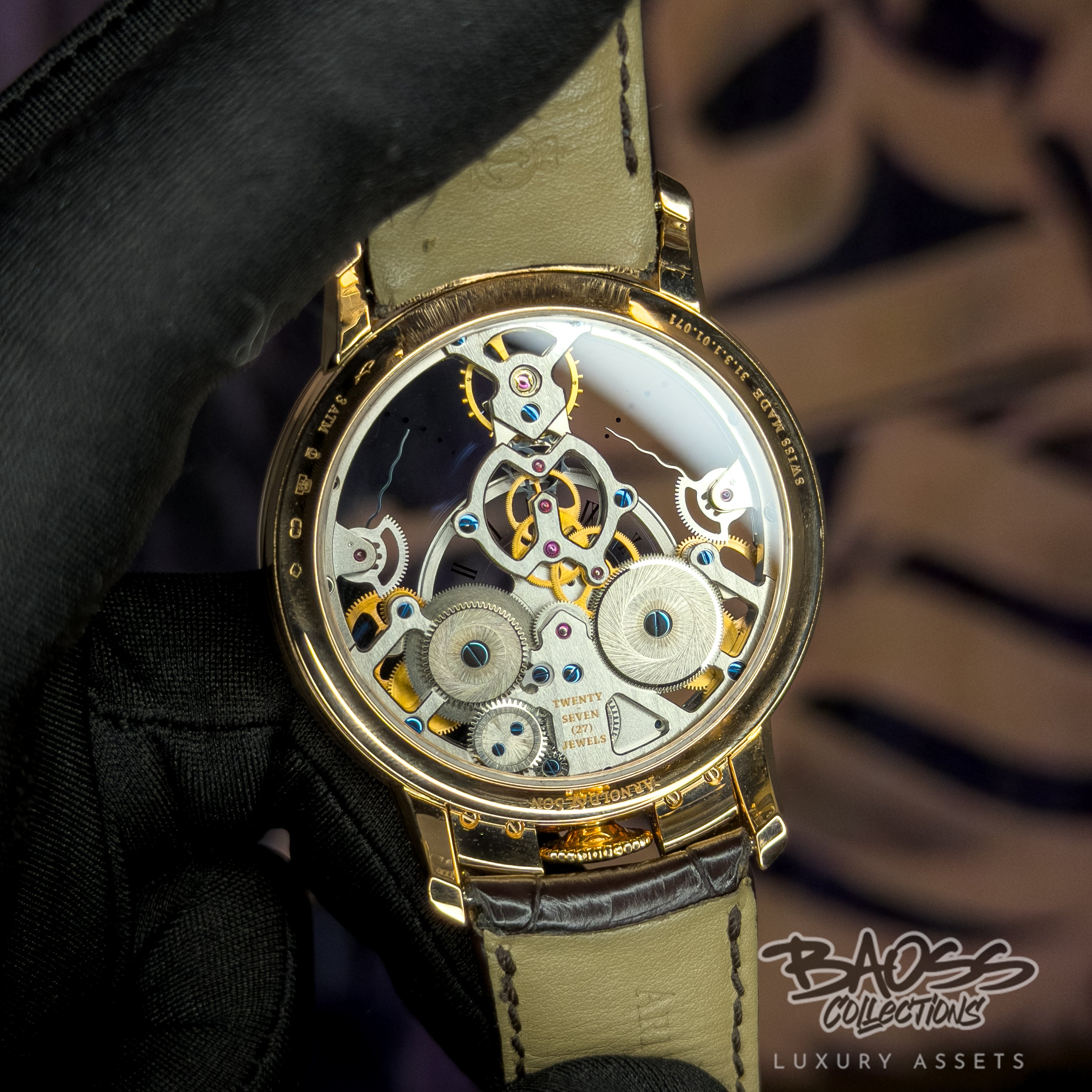 Arnold &amp; Son Time Pyramid Watch Only 1TPAR.S01A.C125A