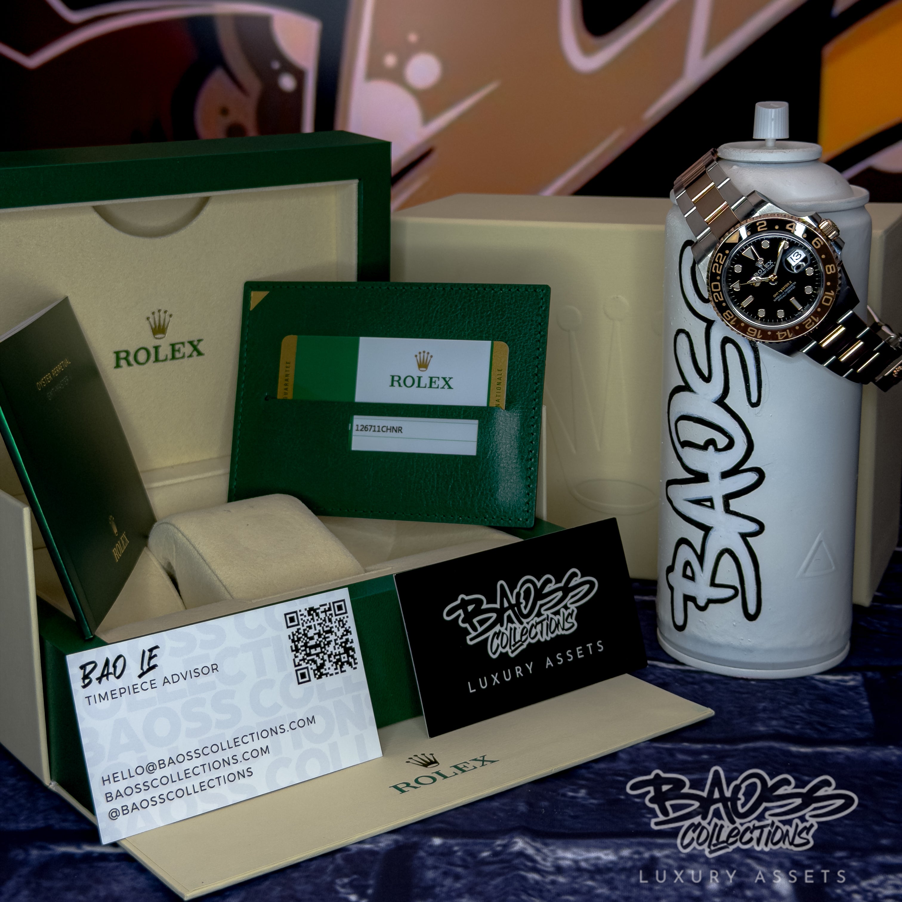 Rolex GMT-Master II “Root Beer” — Full Set