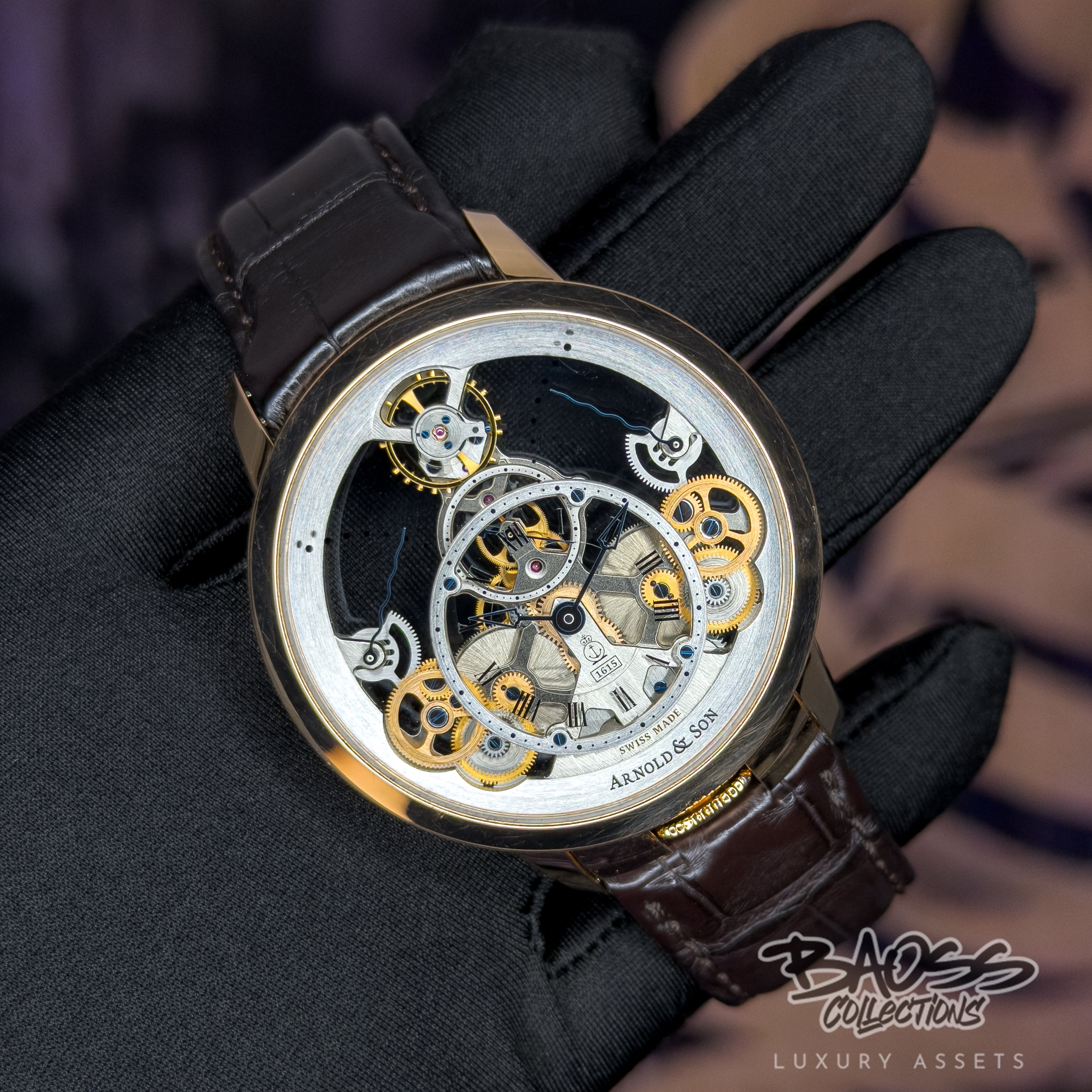 Arnold &amp; Son Time Pyramid Watch Only 1TPAR.S01A.C125A