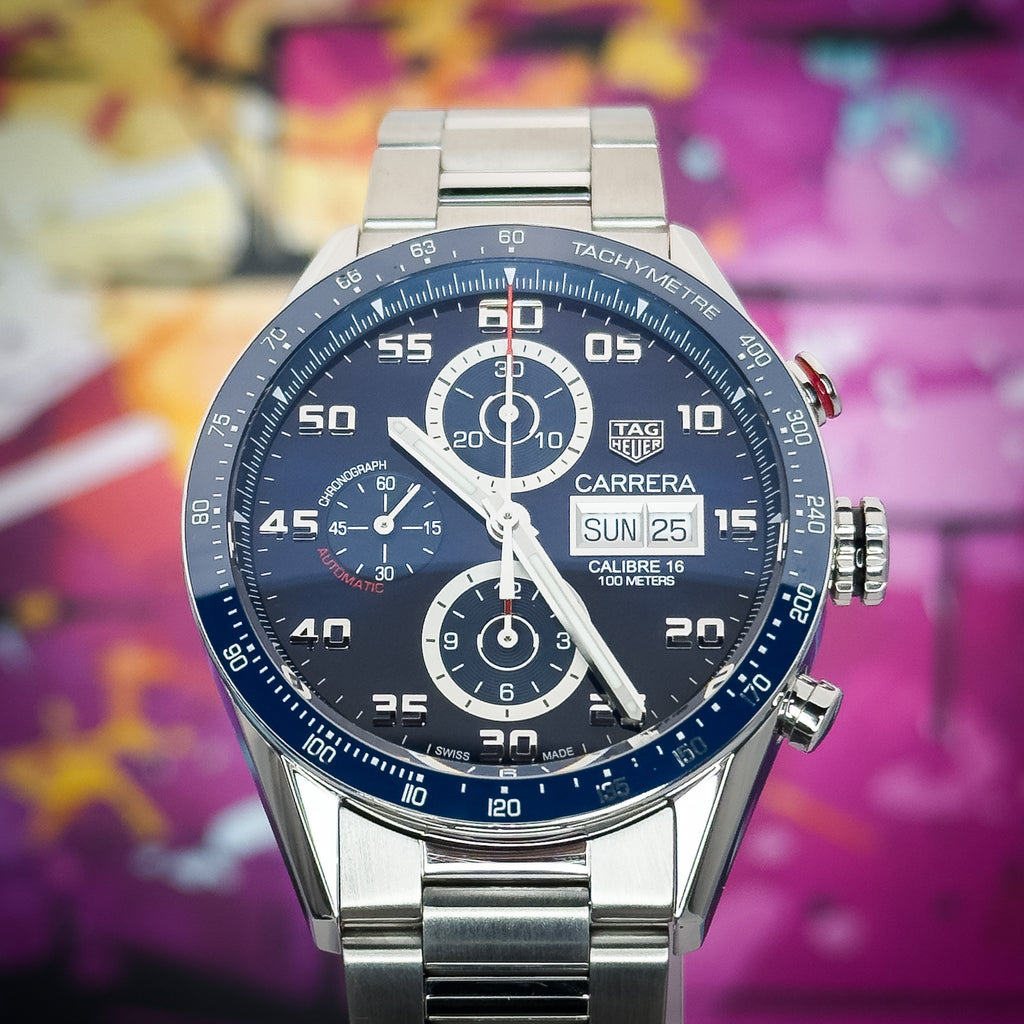 TAG Heuer - Carrera Calibre 16 Chronograph Day-Date - CV2A1V.BA0738