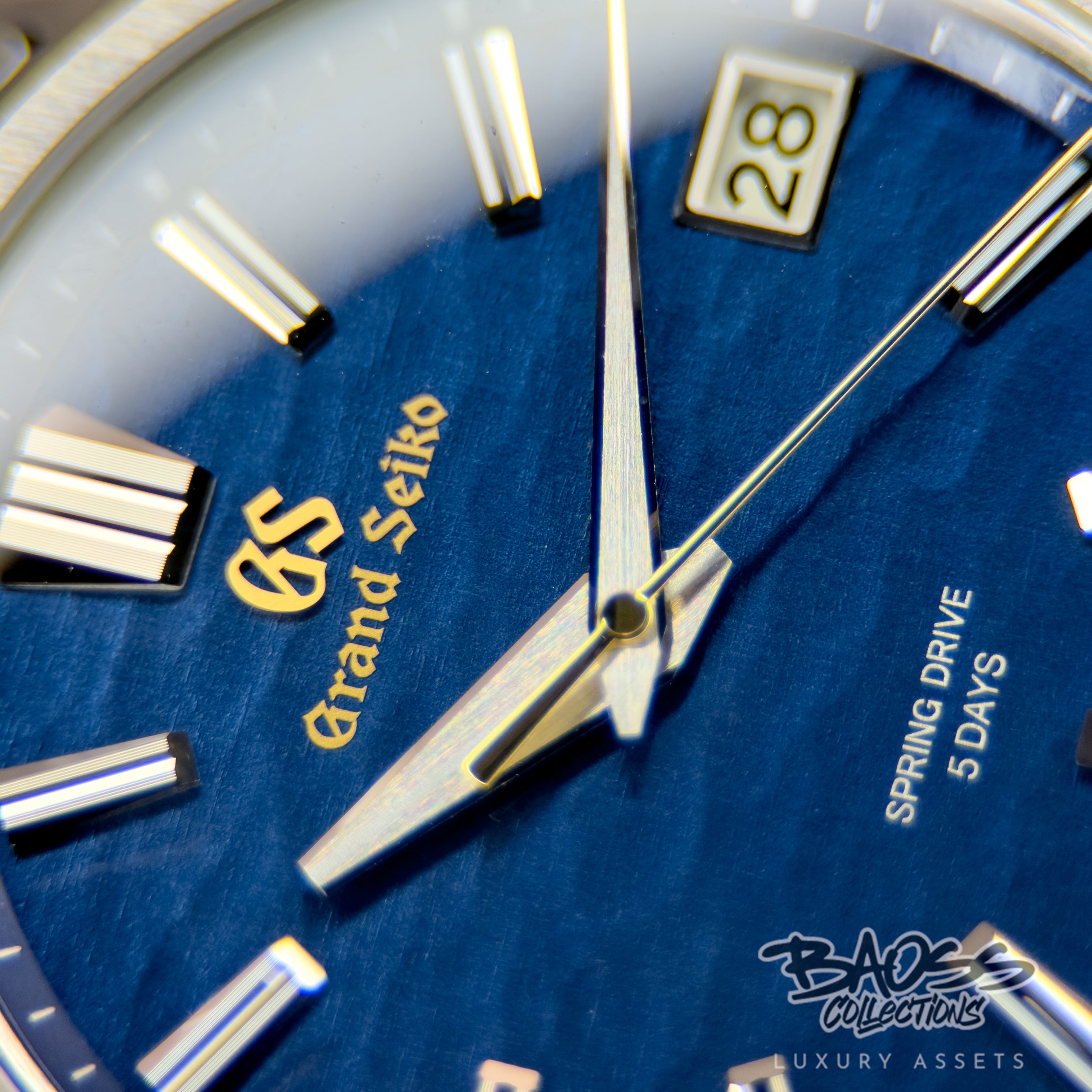Grand Seiko Spring Drive 5 Days Complete SLGA007 — White Birch
