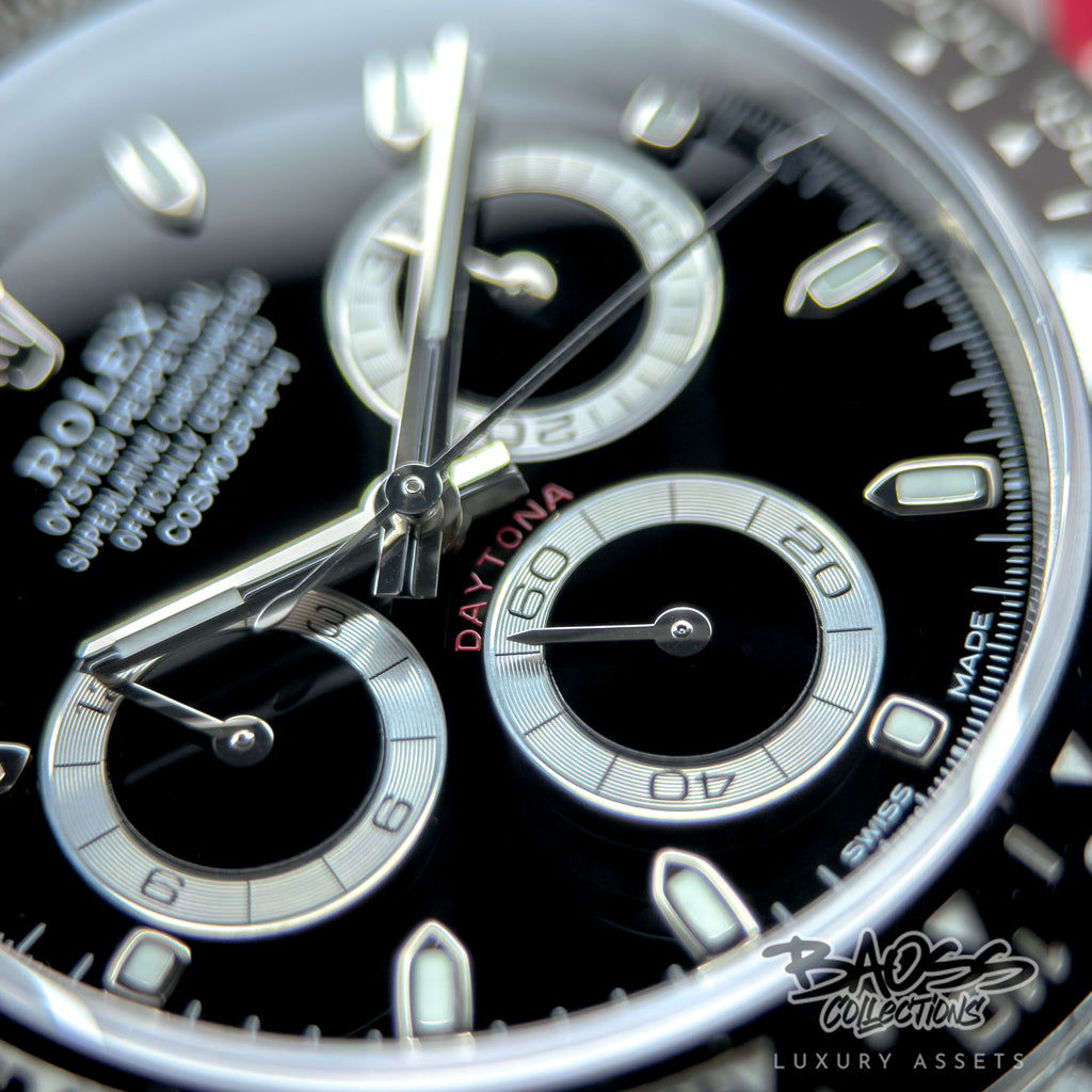 Rolex Cosmograph Daytona Black Dial 116500LN