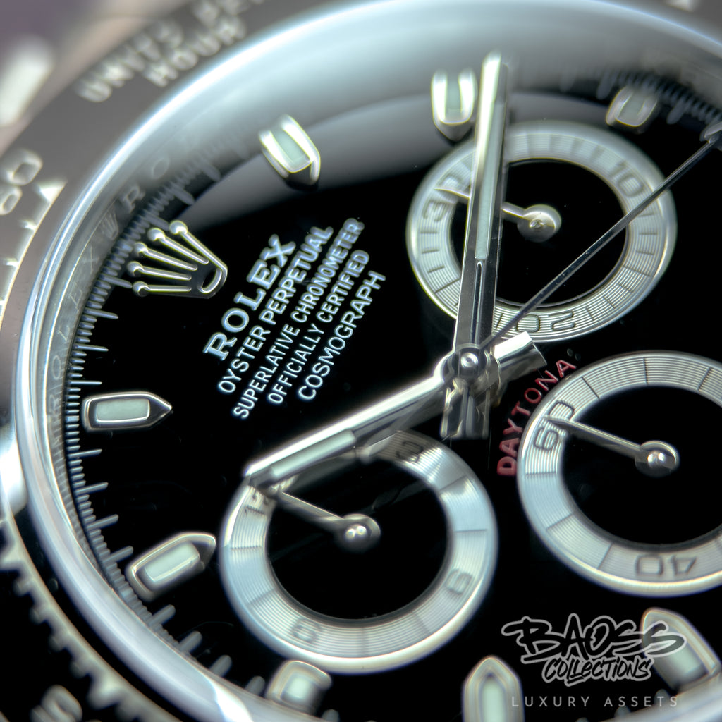 Rolex Cosmograph Daytona Black Dial 116500LN
