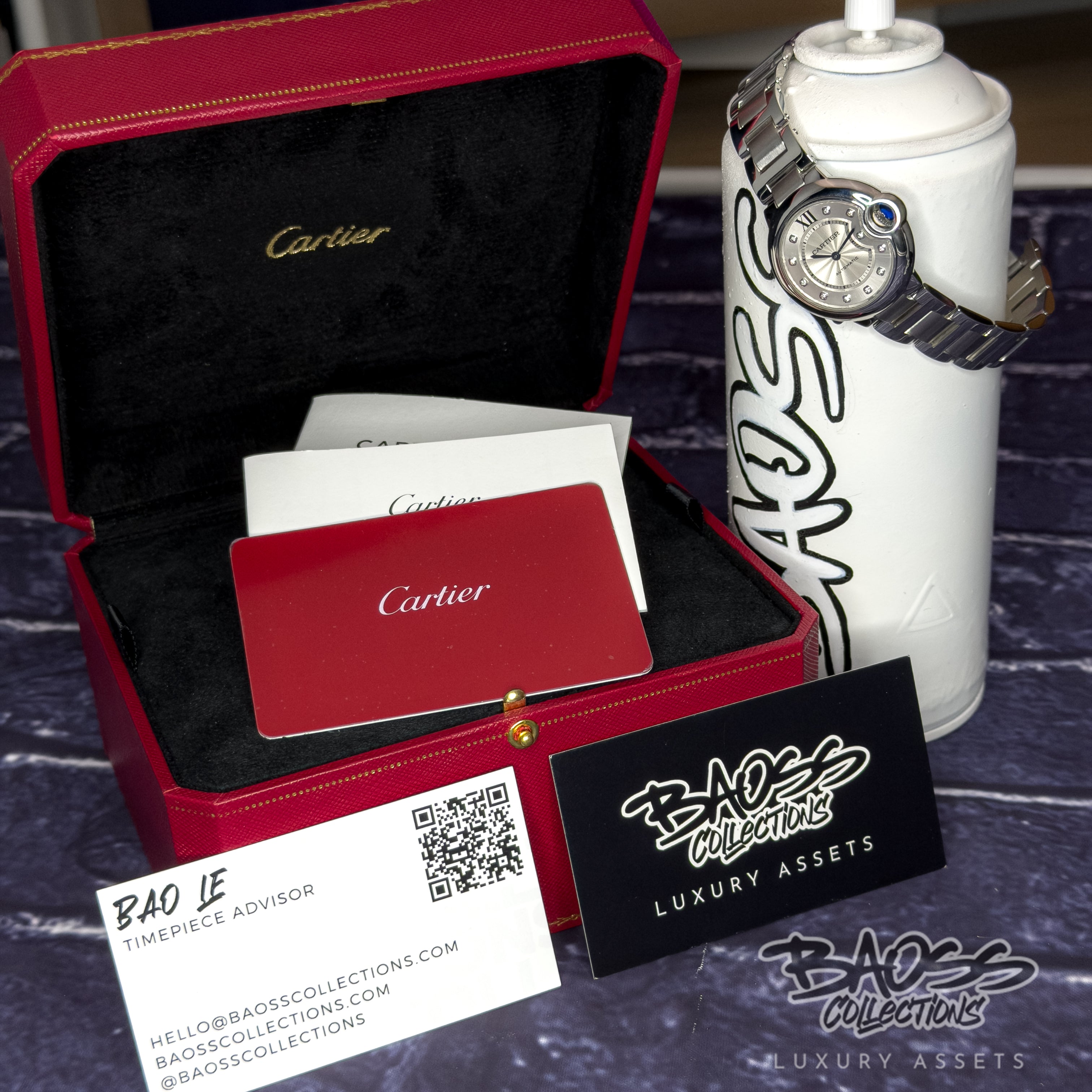 Cartier Ballon Bleu Complete W4BB0021