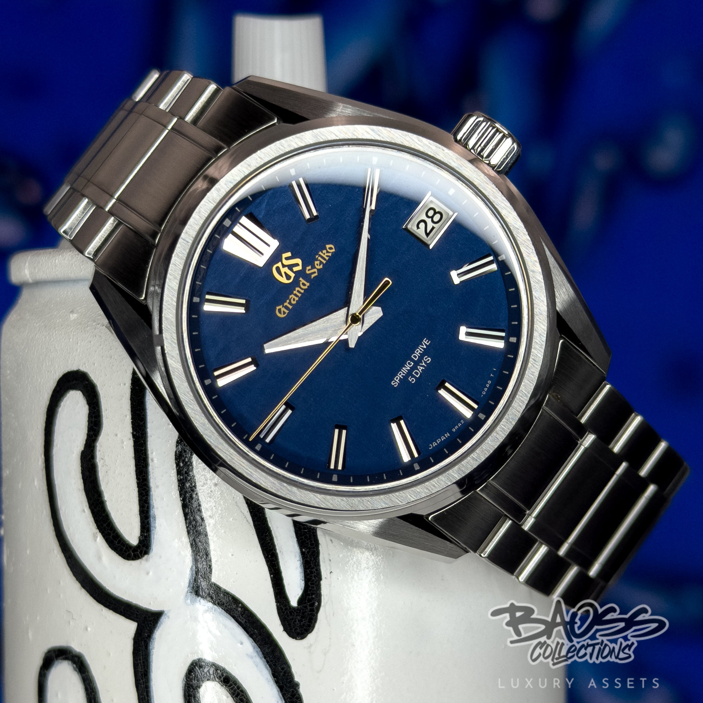 Grand Seiko Spring Drive 5 Days Complete SLGA007 — White Birch