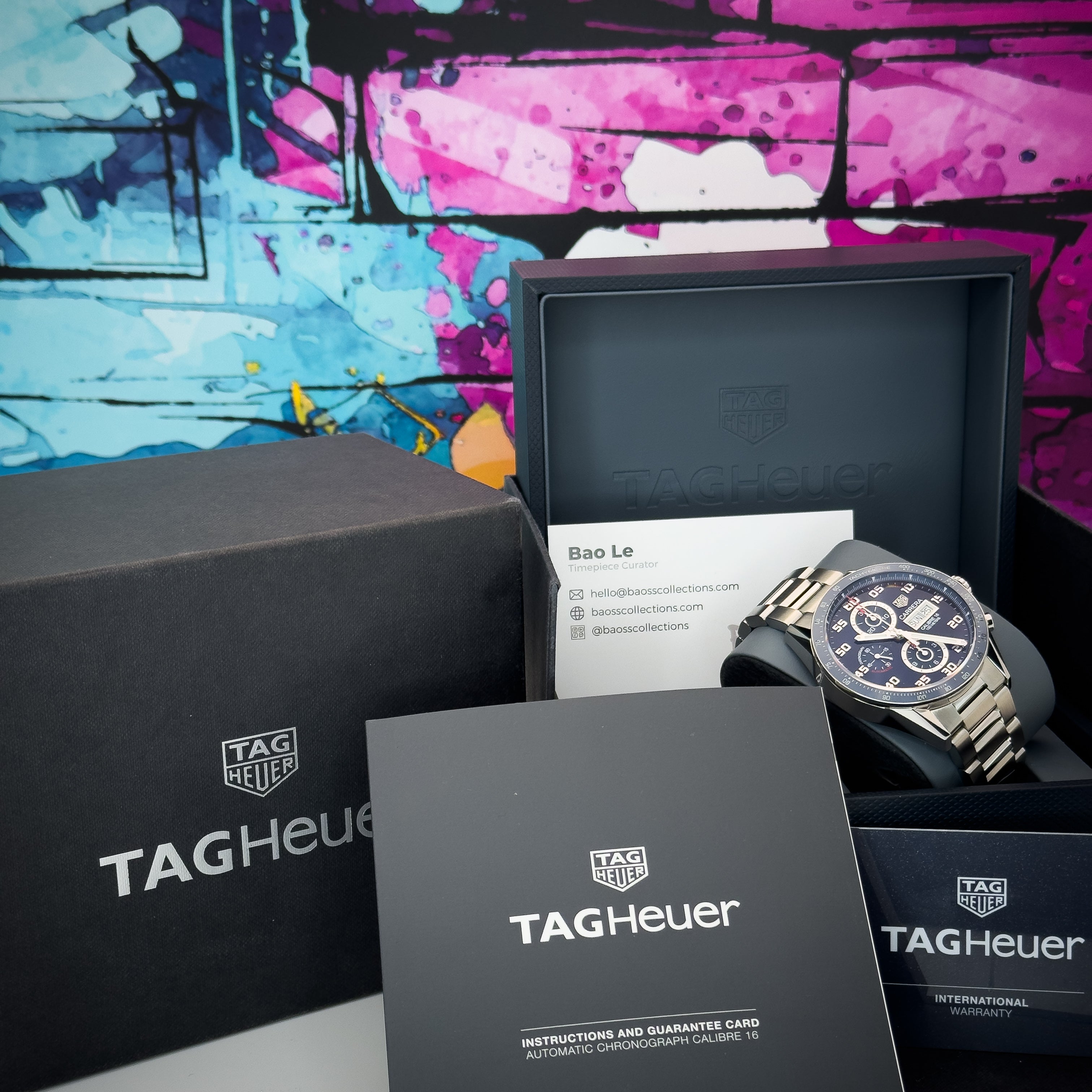 TAG Heuer - Carrera Calibre 16 Chronograph Day-Date - CV2A1V.BA0738