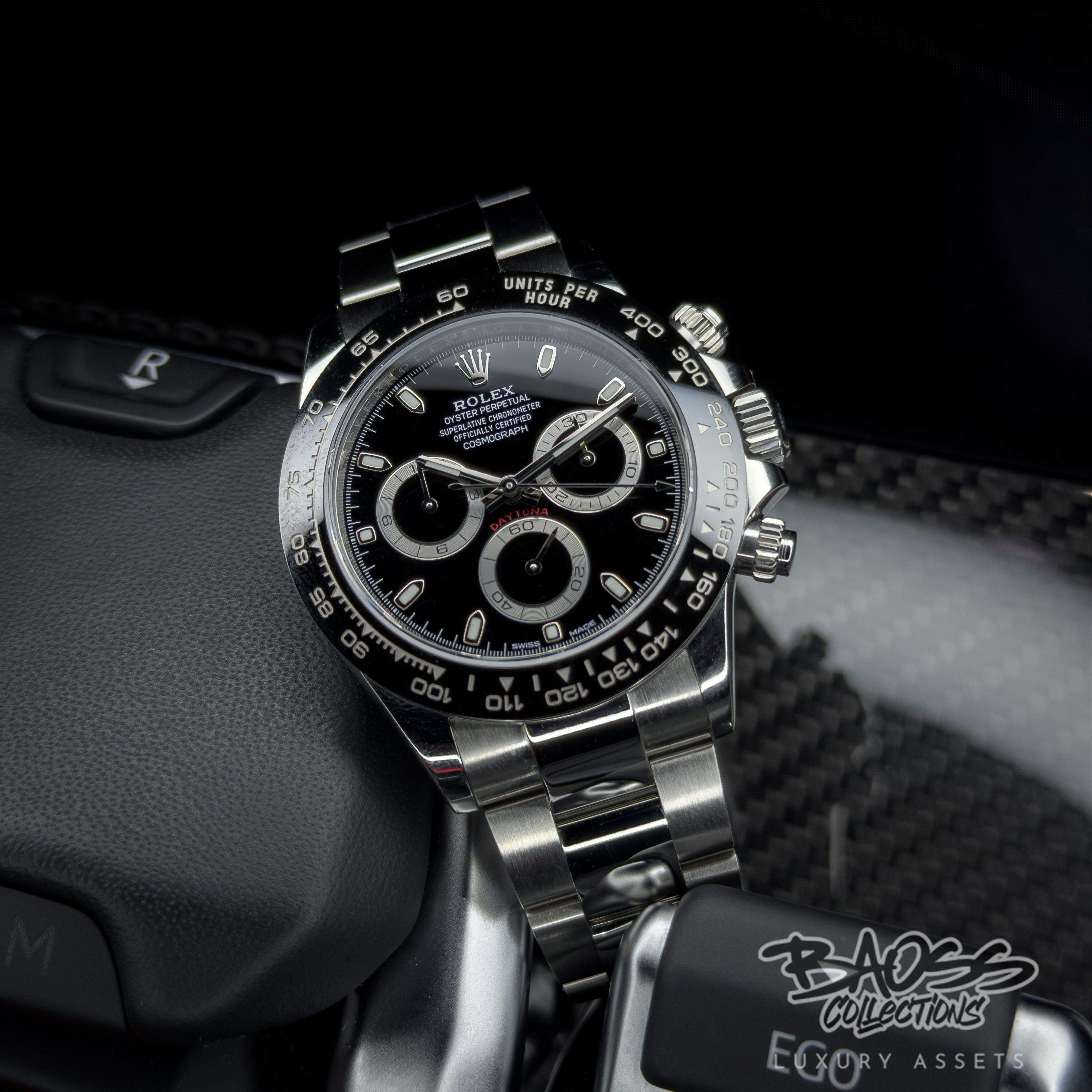 Rolex Cosmograph Daytona Black Dial 116500LN