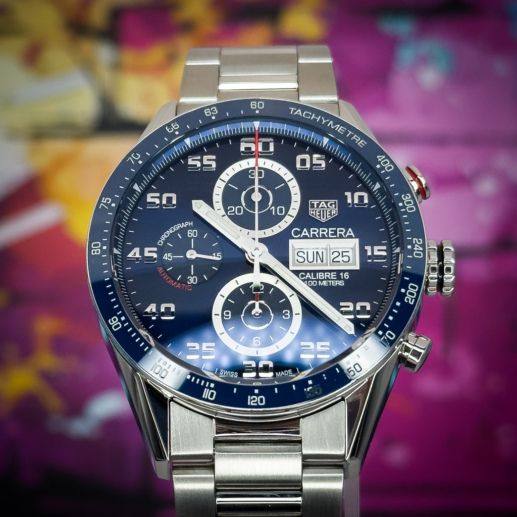 TAG Heuer - Carrera Calibre 16 Chronograph Day-Date - CV2A1V.BA0738