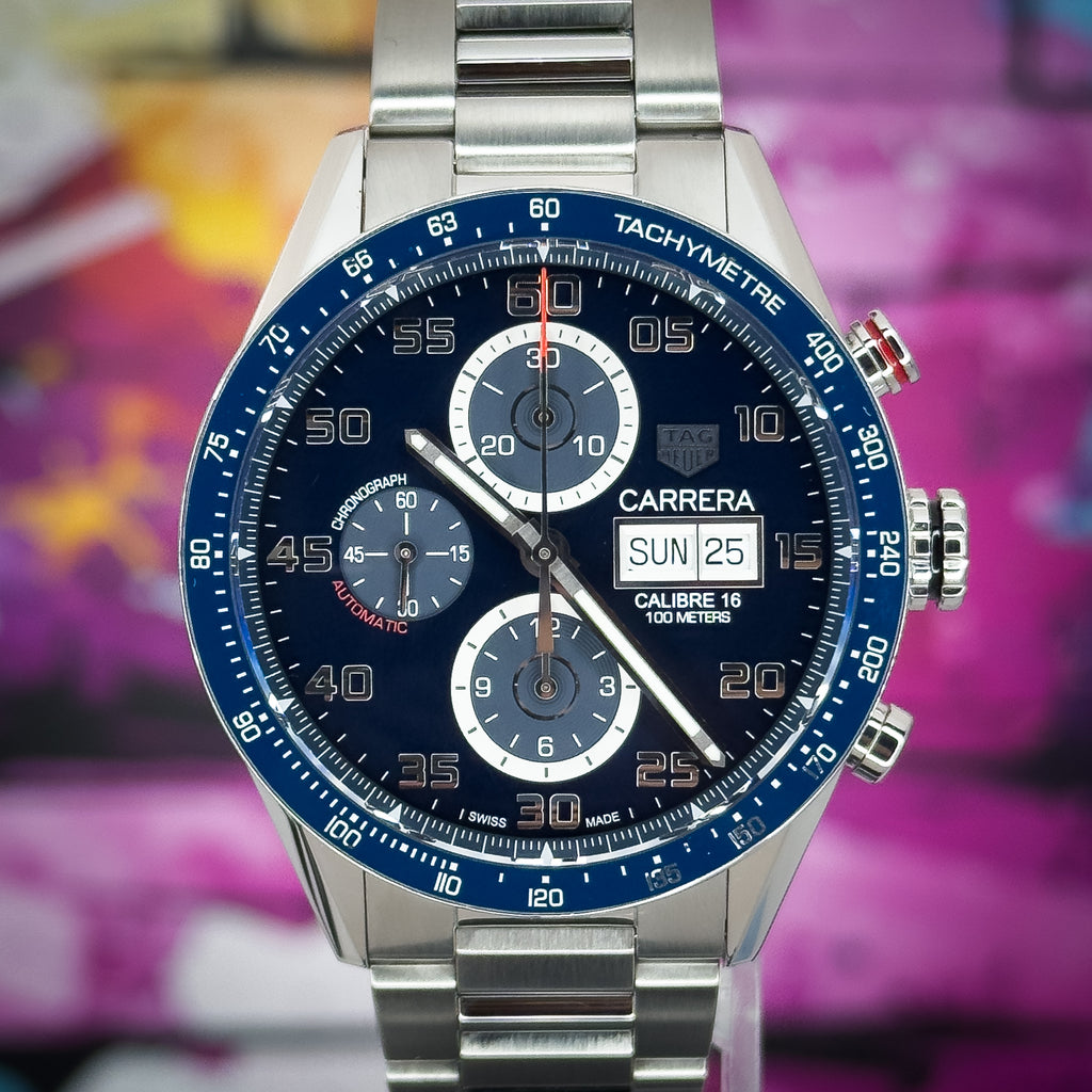 TAG Heuer - Carrera Calibre 16 Chronograph Day-Date - CV2A1V.BA0738