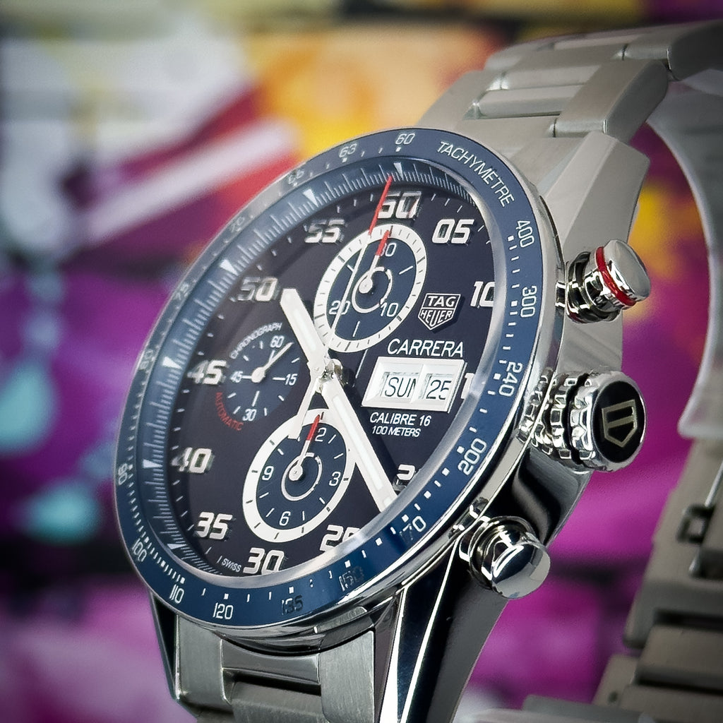 TAG Heuer - Carrera Calibre 16 Chronograph Day-Date - CV2A1V.BA0738