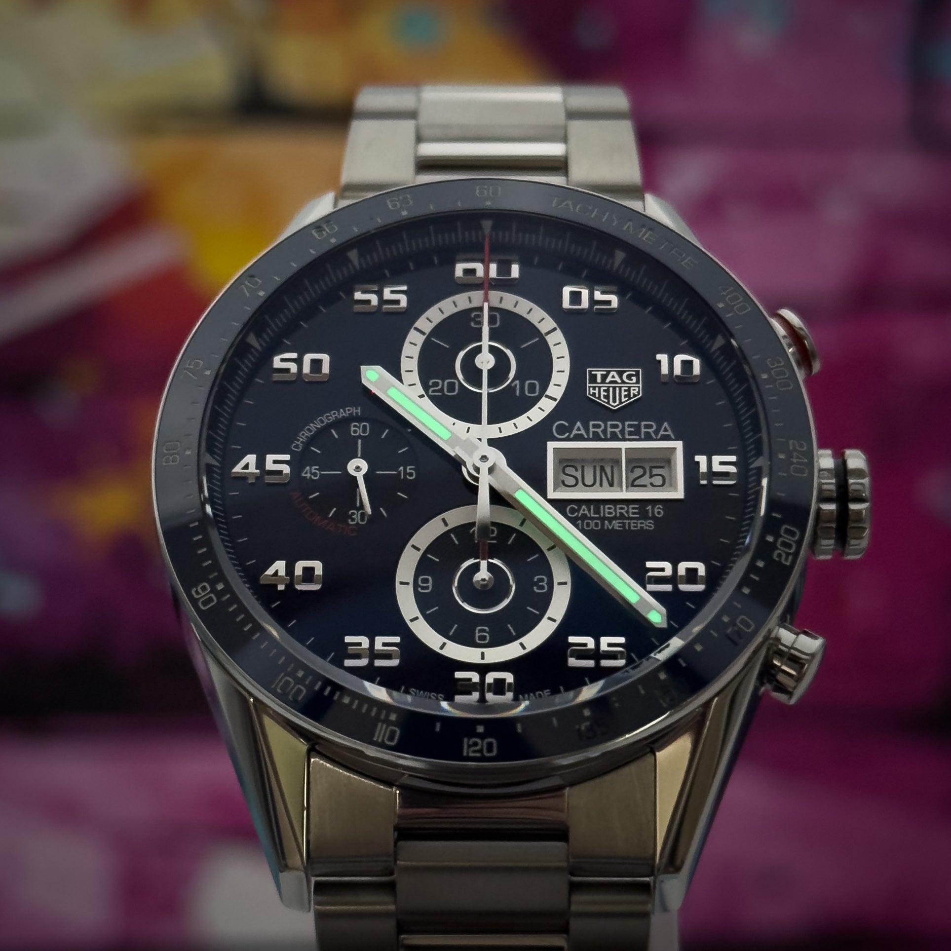 TAG Heuer - Carrera Calibre 16 Chronograph Day-Date - CV2A1V.BA0738