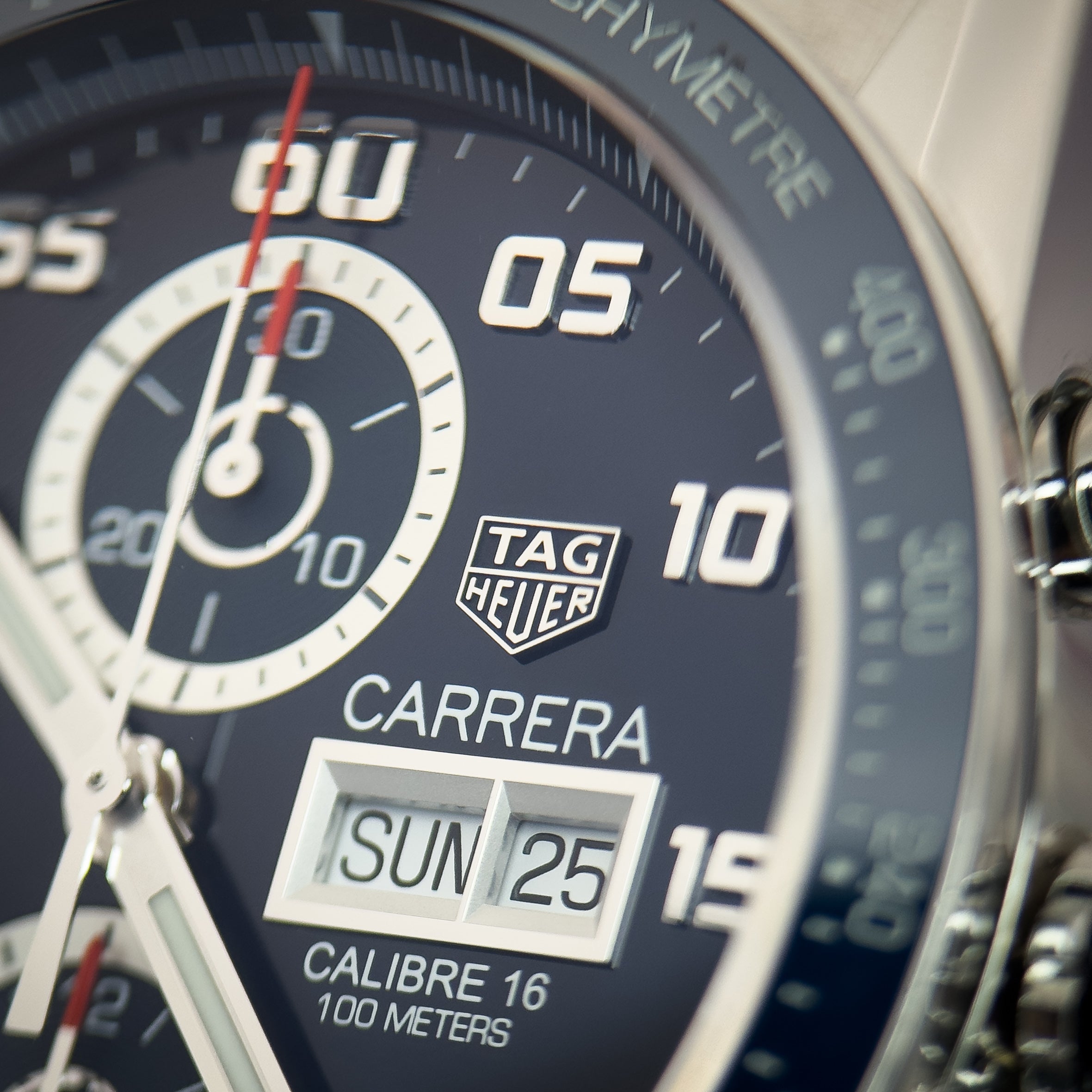 TAG Heuer - Carrera Calibre 16 Chronograph Day-Date - CV2A1V.BA0738