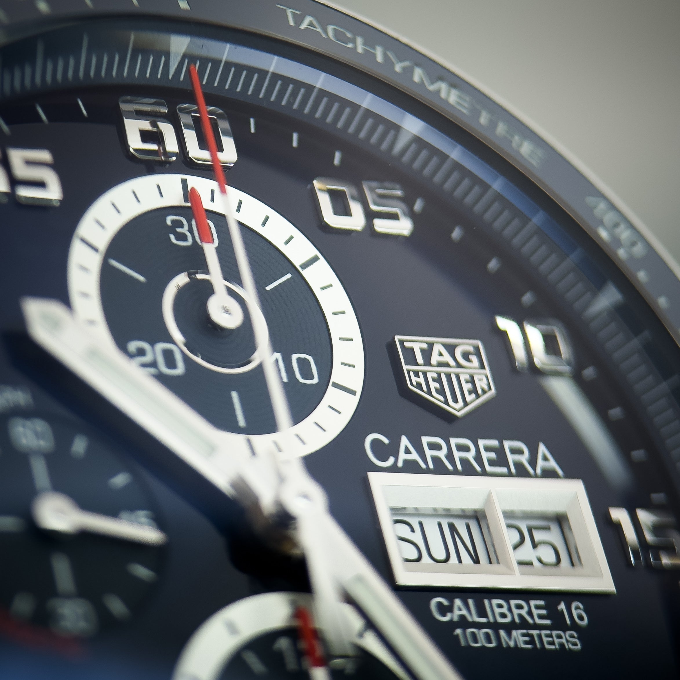 TAG Heuer - Carrera Calibre 16 Chronograph Day-Date - CV2A1V.BA0738