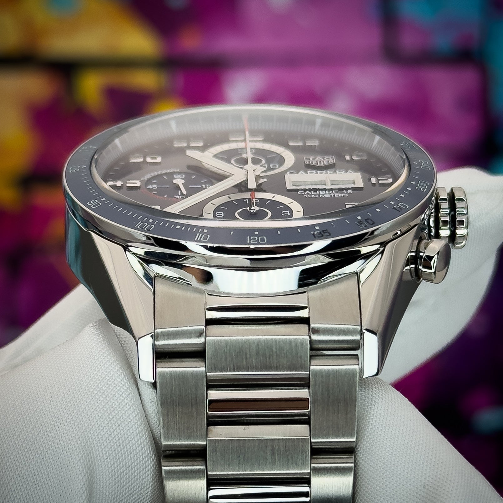 TAG Heuer - Carrera Calibre 16 Chronograph Day-Date - CV2A1V.BA0738