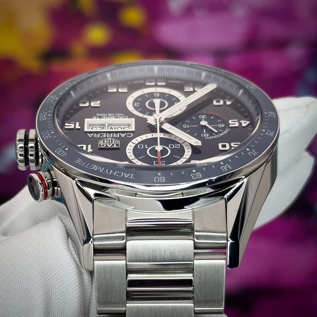 TAG Heuer - Carrera Calibre 16 Chronograph Day-Date - CV2A1V.BA0738