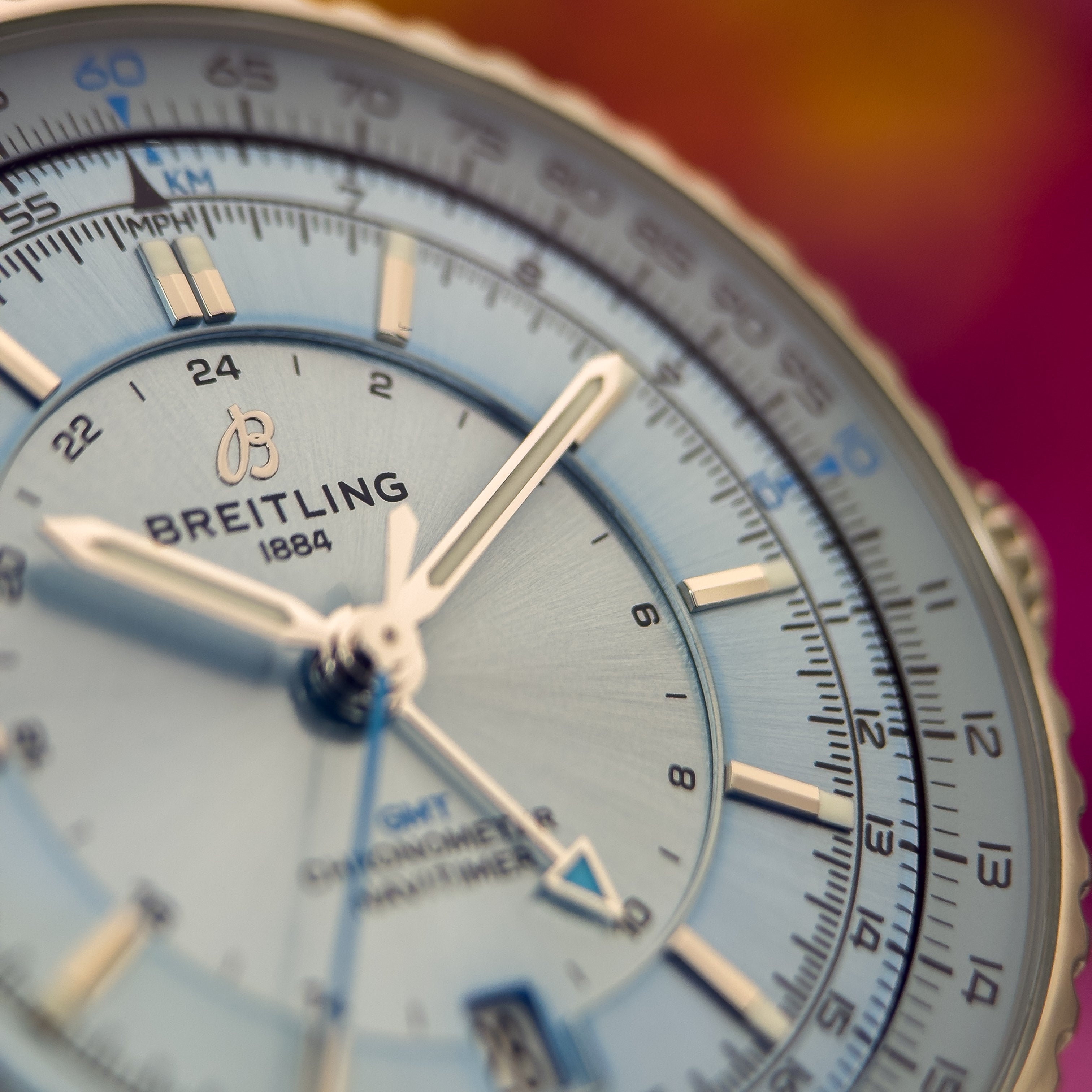 Breitling - Navitimer GMT 41 Ice Blue Dial - A32310