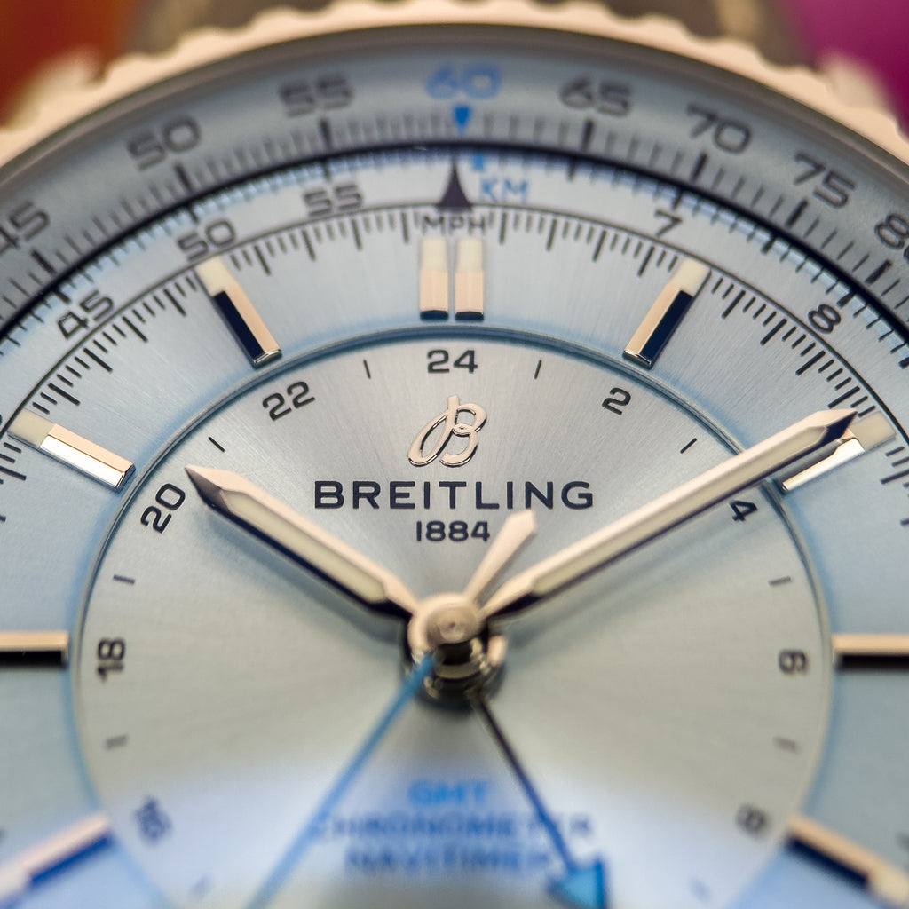 Breitling - Navitimer GMT 41 Ice Blue Dial - A32310