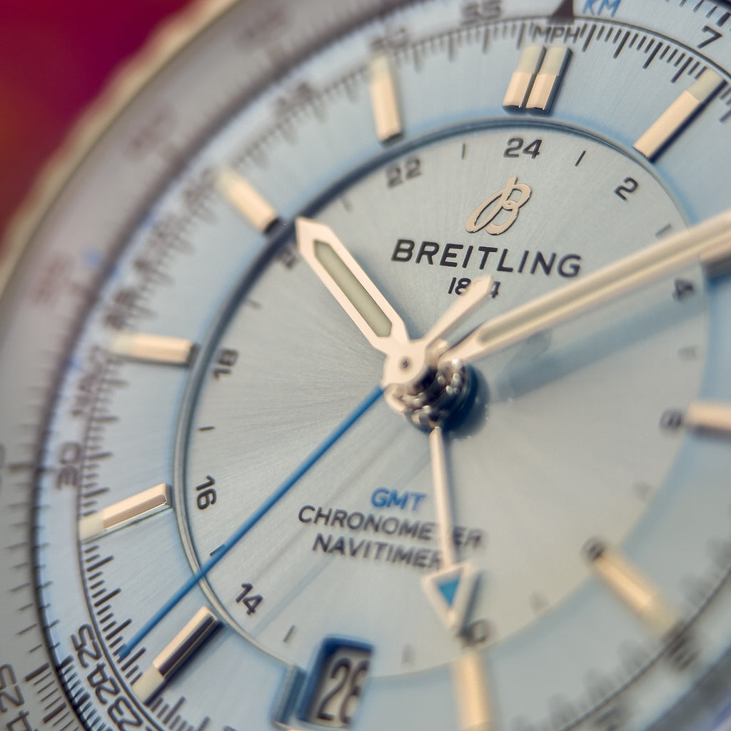 Breitling - Navitimer GMT 41 Ice Blue Dial - A32310