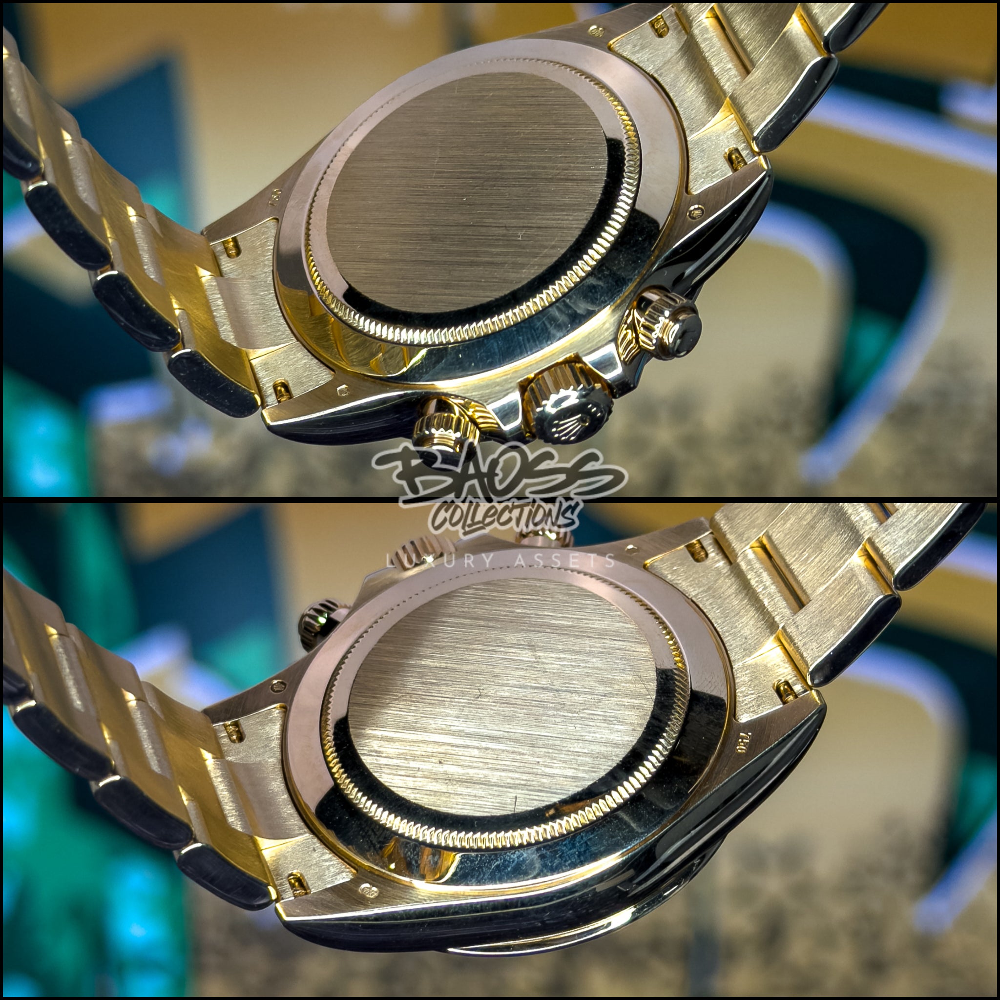 Rolex Cosmograph Daytona “John Mayer” Full Set — 18k Yellow Gold Green Dial