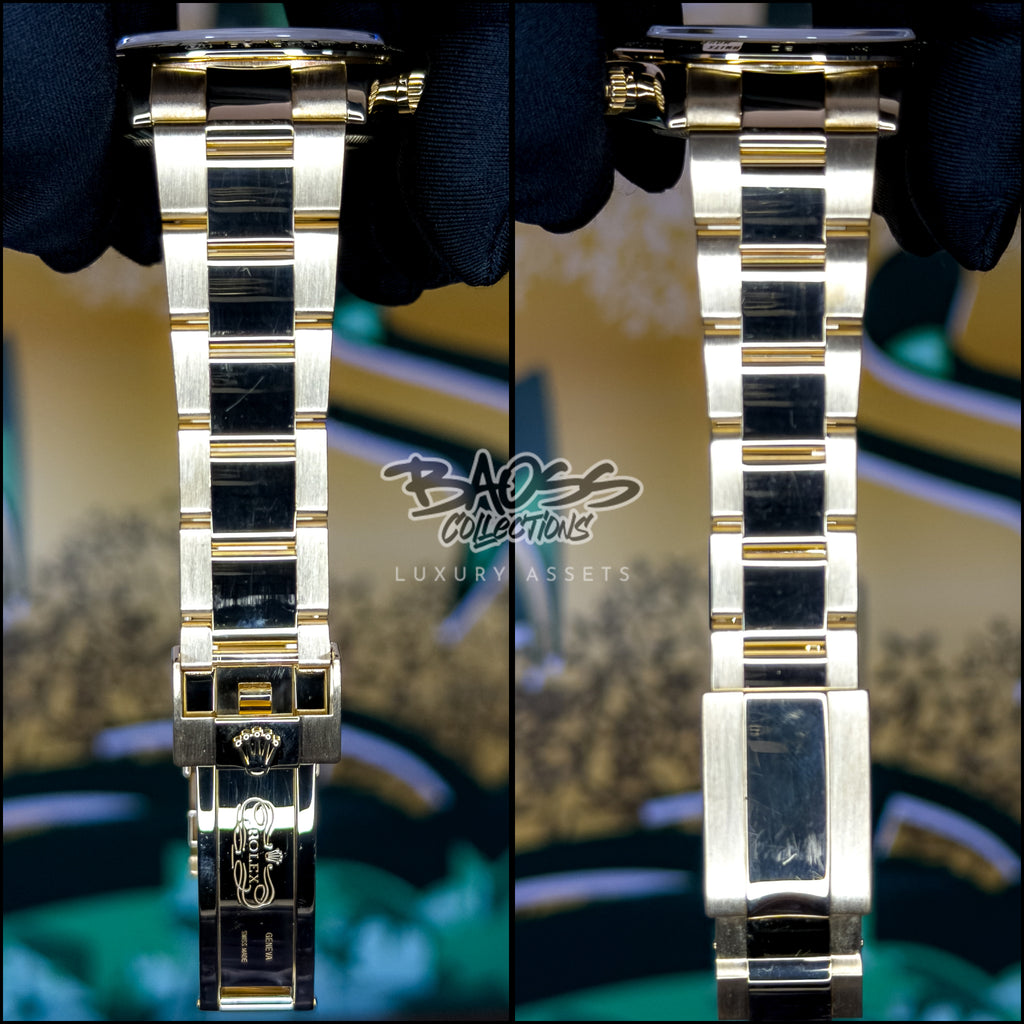 Rolex Cosmograph Daytona “John Mayer” Full Set — 18k Yellow Gold Green Dial