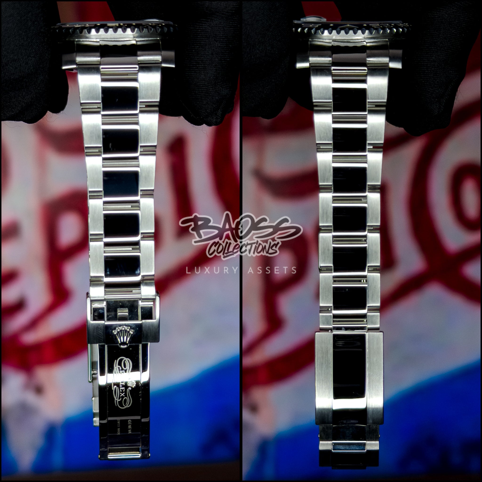 Rolex GMT-Master II “Pepsi” Oyster Bracelet Full Set
