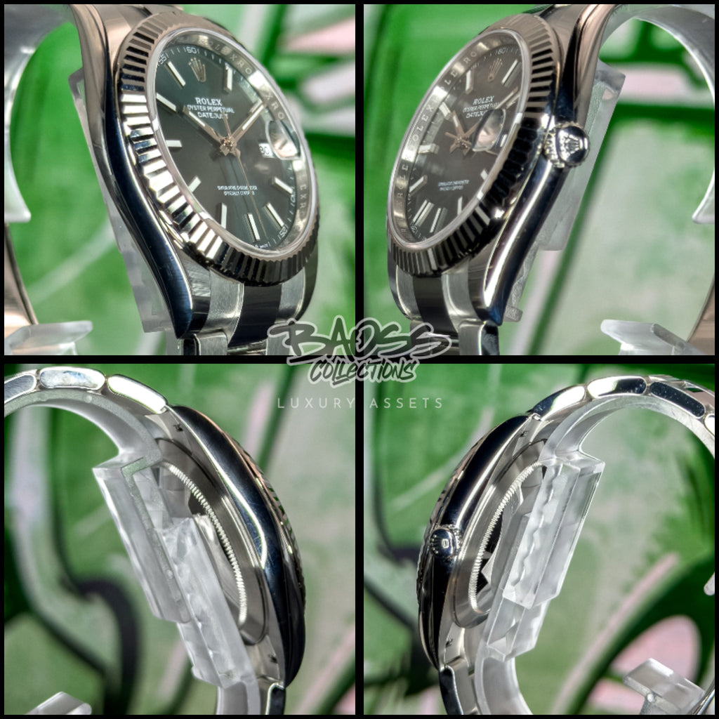 Rolex Datejust 41 Mint Green Fluted Oyster 126334