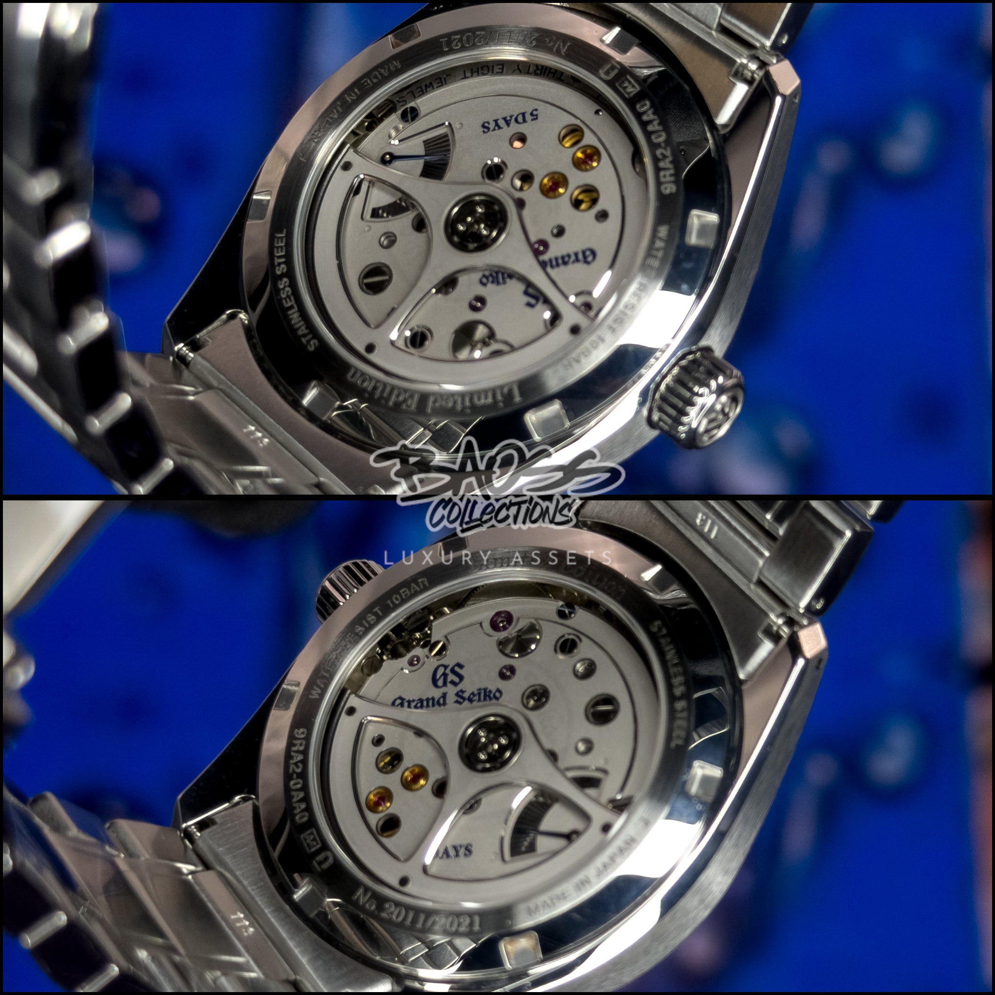 Grand Seiko Spring Drive 5 Days Complete SLGA007 — White Birch